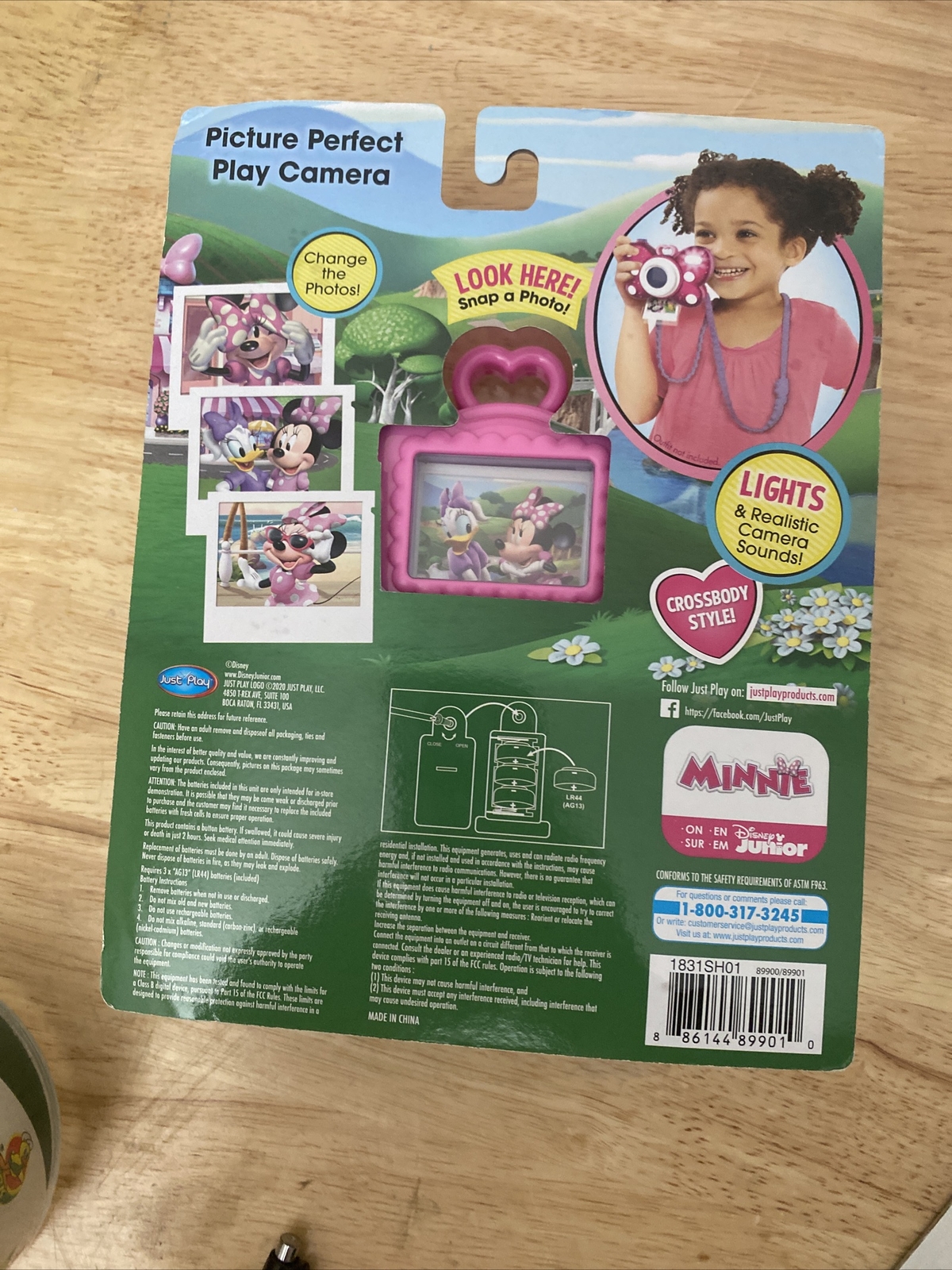 Disney Minnie Mouse Picture Perfect Play Camera Lights Sounds Pretend ...