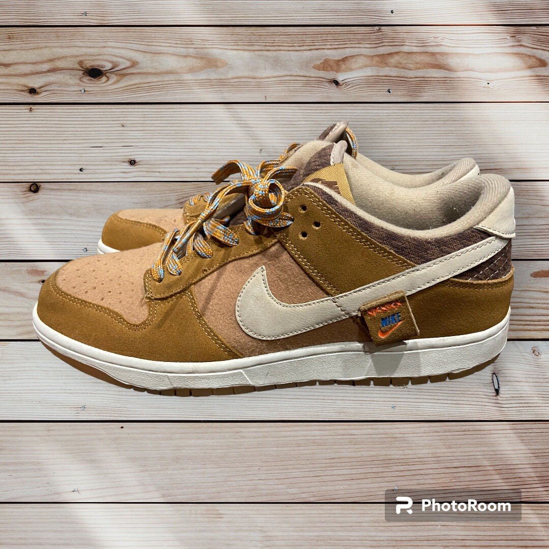 Nike Dunk Low Teddy Bear Brown Praline Desert Ocher H… Gem