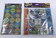 Teenage Mutant Ninja Turtles Stickers 2 Packages Total of 254 New in Package