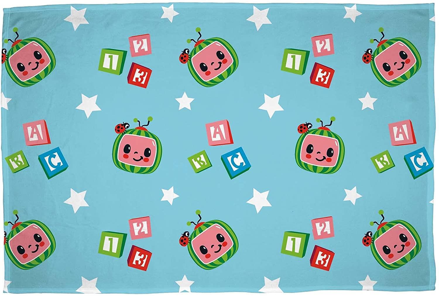 Cocomelon Fleece Blanket Bed Throw Matches Bedding Nursery Rhymes Youtube