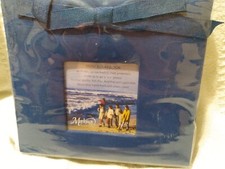 MARKINGS MINI SCRAPBOOK WITH RIBBON AND PHOTO INSERT ON FRONT COVER