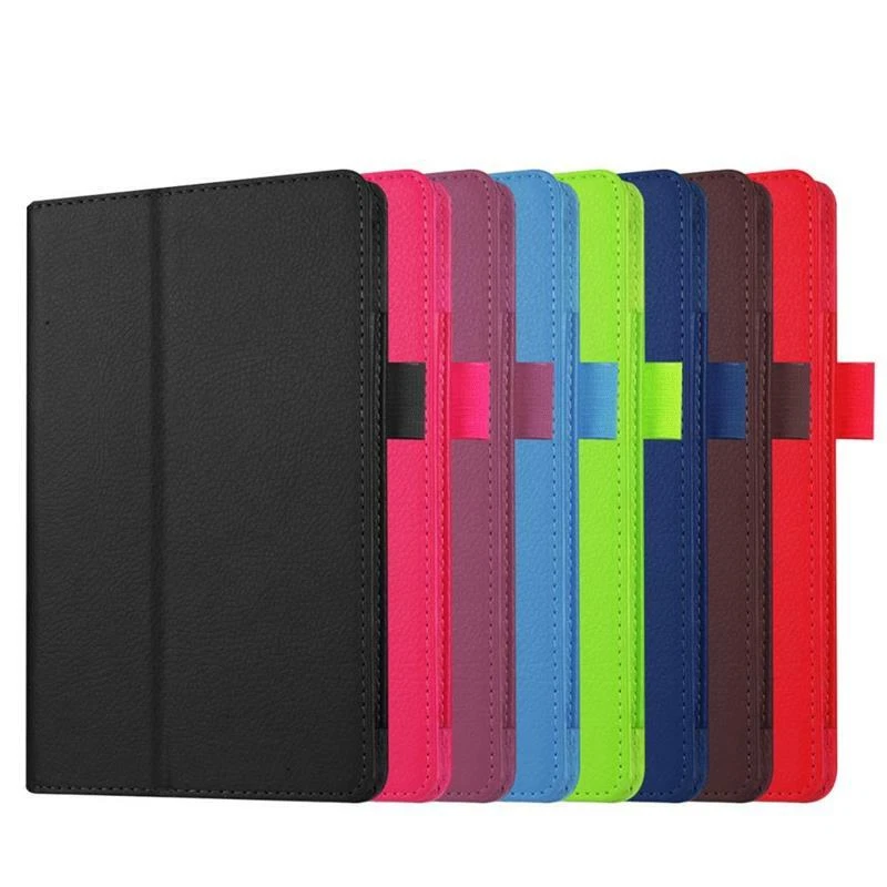 Stand Case Cover Flip Leather Smart For Amazon Kindle Fire 7 / HD 8 2017 7th Gen - Image 2 of 4