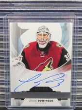 2015-16 Upper Deck Premier Louis Domingue Rookie Auto RC /399 Arizona Coyotes  -