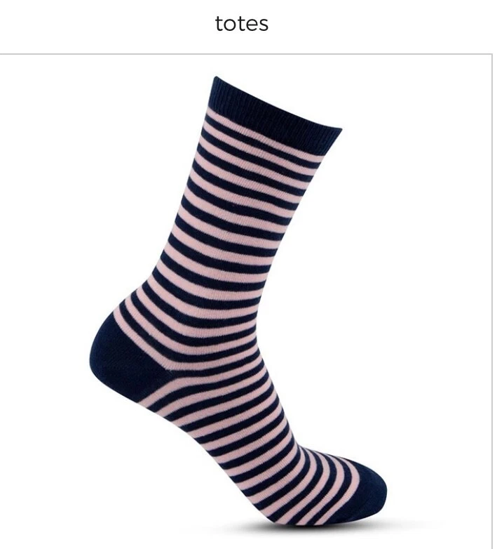 Paquete de 3 - Bolsos ""Increíbles"" calcetines al tobillo para dama - Talla única 4 -8. Manchas y rayas. Foto 4 de 4