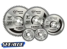 14" Inch 355mm Cutting Arbor Circular Saw Blade Fine Finish 80-Tooth For Wood