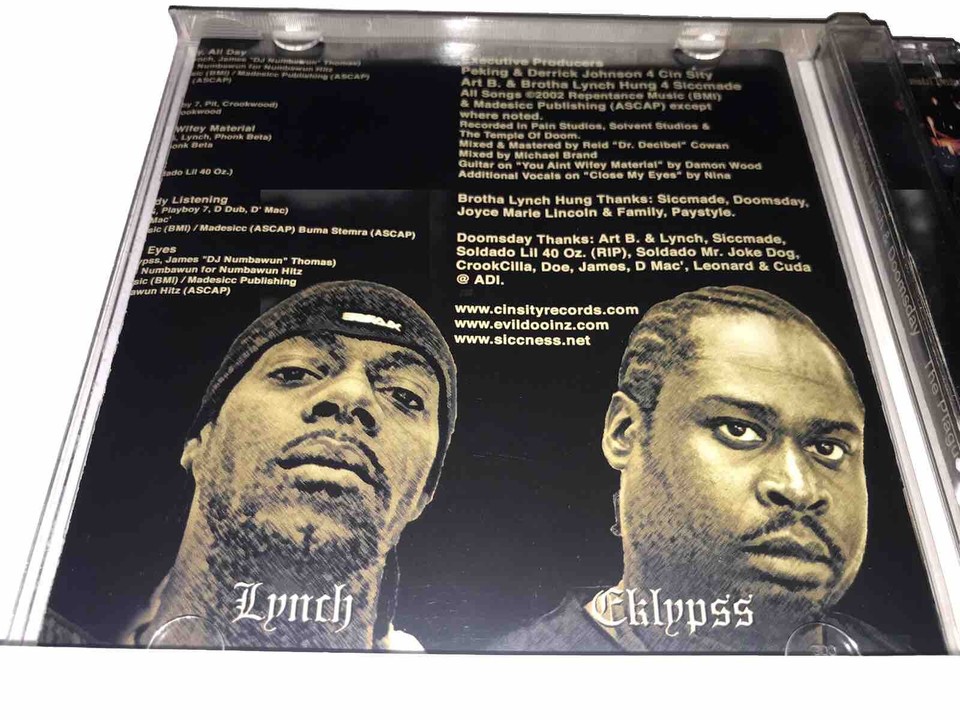 The Plague [PA] Brotha Lynch Hung Cd Doomsday Production Rap