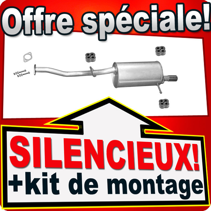 Silencieux arrière Subaru Impreza 1.6 pot d'échappement break 4X4 de rechange 1993-2000