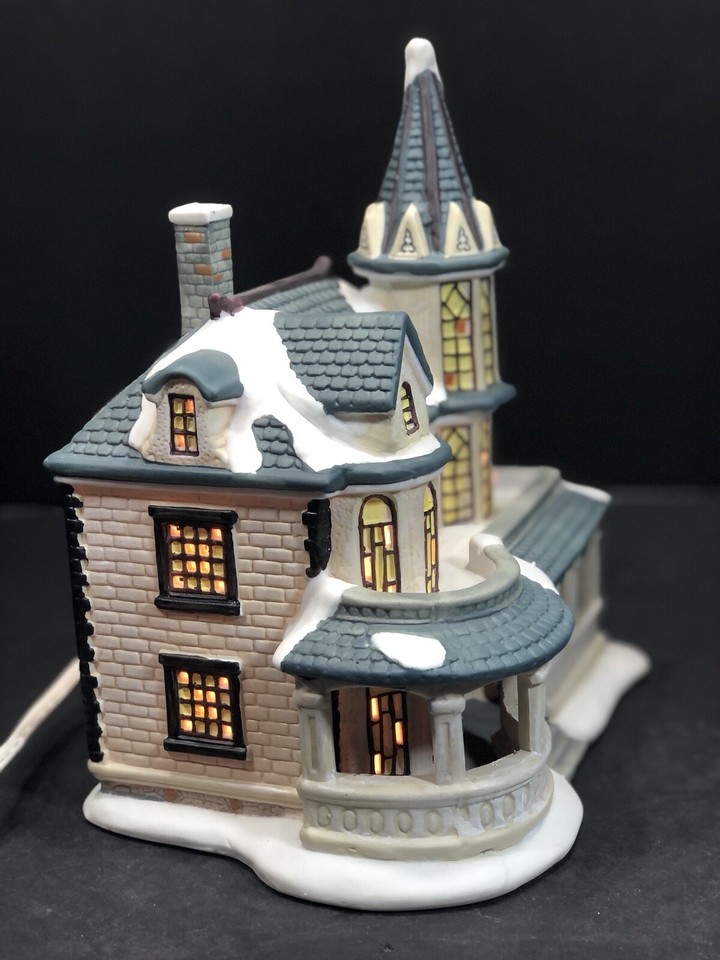 Santa’s Work Bench Collection Towne Series Webster Manor House 2001 ...