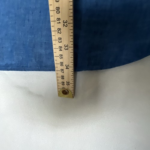 Camisa Charles Tyrwhitt Hombres Talla 3XL Azul Calce Clásico 100% Lino Manga Larga Botones - Imagen 7 de 7