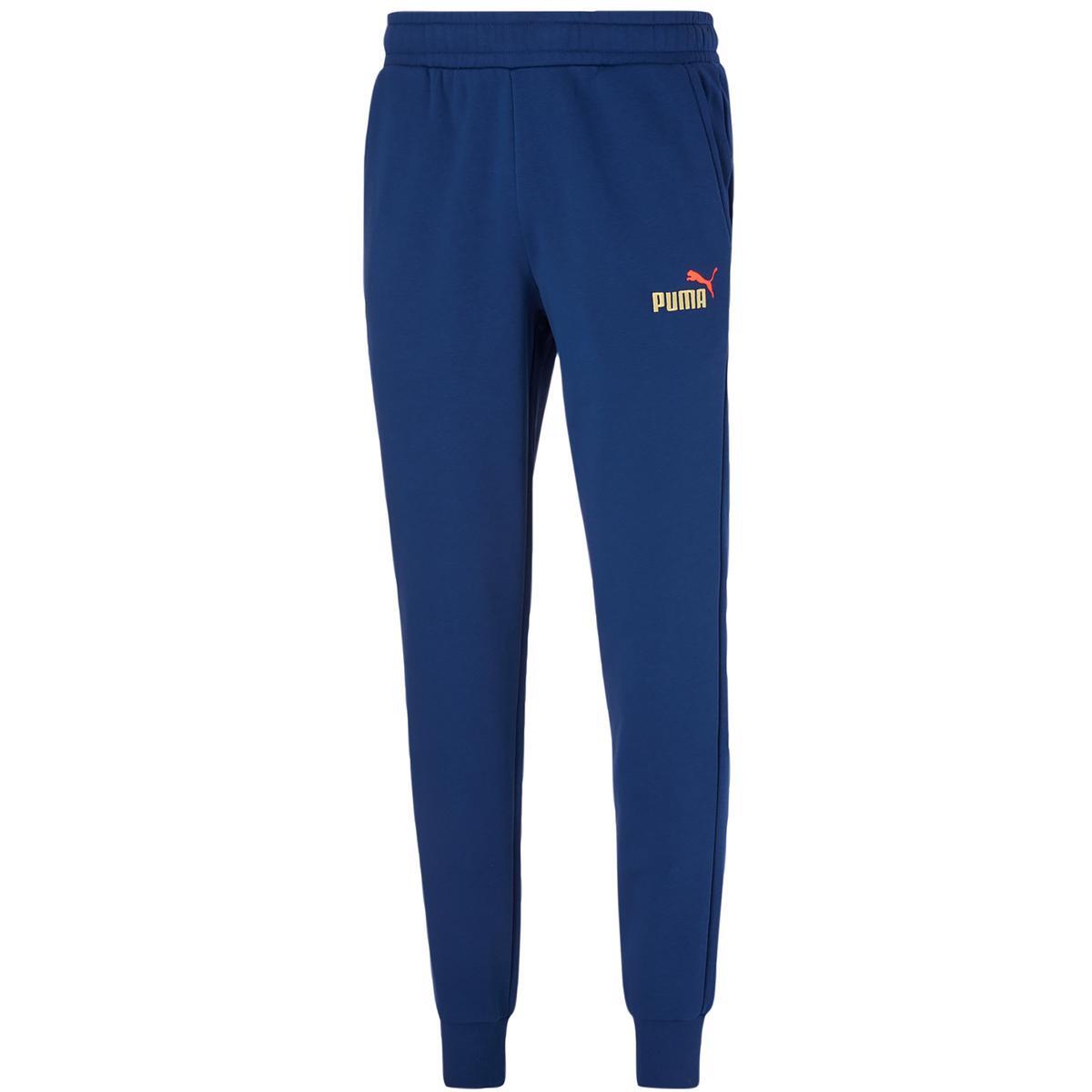 Мужские синие удобные спортивные брюки Puma для отдыха XXL BHFO 3635