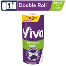 Viva Signature Cloth Paper Towels, 1 Double Roll