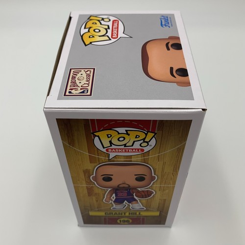 Funko Pop! Figura Vinilo Grant Hill #196 Detroit Pistons Clásicos NBA con PROTECTOR - Imagen 9 de 14
