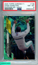 2020 Topps Chrome Sapphire Edition Formula 1 - Grand Prix Winners