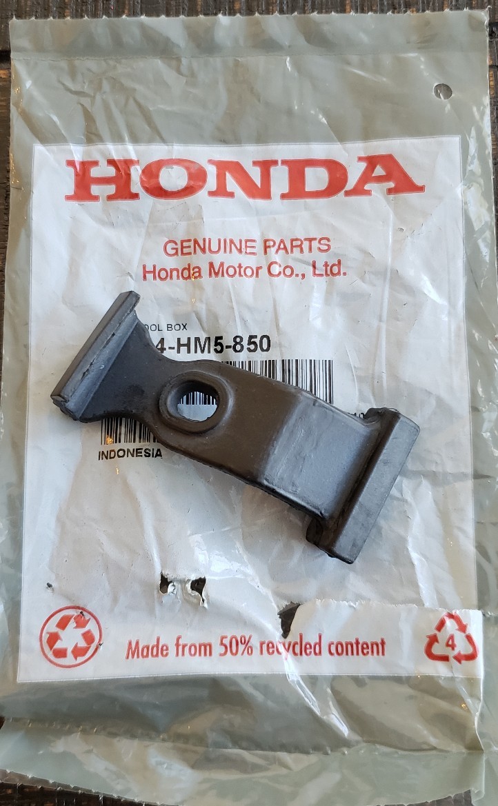 Genuine Honda OEM Rear Tool Box Rubber Latch - Part #80214-HM5-850