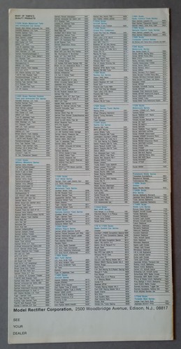 Tamiya Catalogue BROCHURE Showcase Collection Precise Scale Model Kits 1983 - Foto 2 di 2