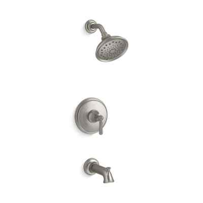 #ad KOHLER Capilano 3 Spray Tub and Shower Faucet in Brushed Nickel Valve Included $88.46