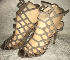 nude gladiator heels