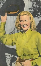 Postcard California Hollywood Reno Browne Movie Actress 1930s 23-10957