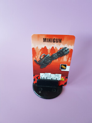 Zombicide 2nd Edition - MINIGUN Kickstarter Exclusive Card -