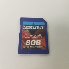 Nikura 8GB SD Card class 10