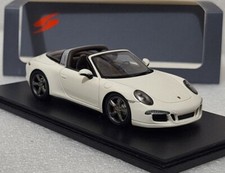 Porsche 911 (991) Targa 4s 2015 White 1:43 Spark S4933 Resin Model Car (8)