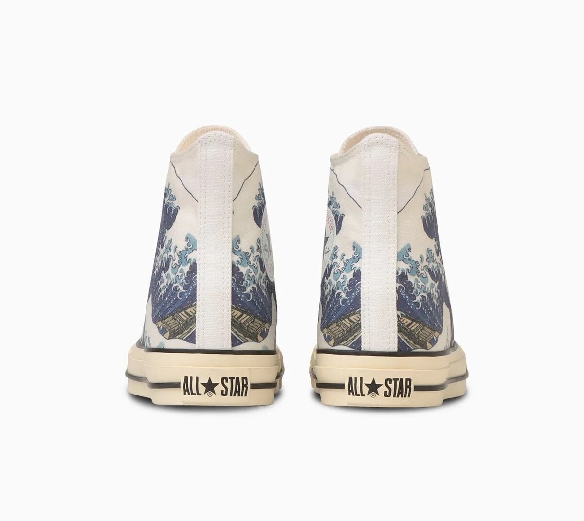 CONVERSE★ALL STAR UKIYOEPRINT HI (22.5-30cm) Limited Converse ALL STAR UKIYOEPRINT HI Hokusai The Great