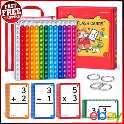 Mathe Flash Karten Fidget Diagramm Multiplikation Tischspiel Fidget Mathe Spielzeug für Kinder