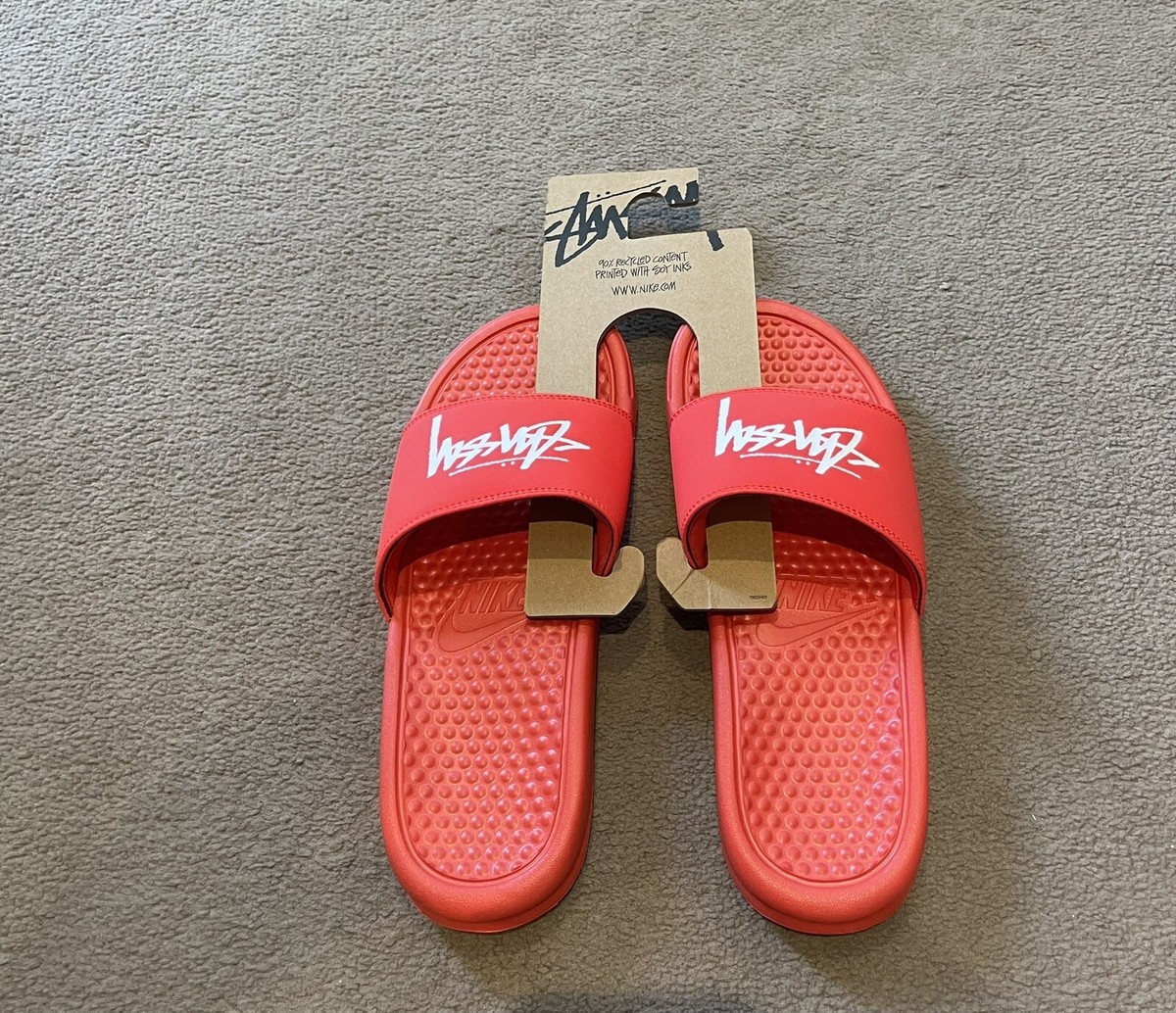 Nike BENASSI STUSSY Sliders/ Slide - UK5.5, 38.5 EU. lot | eBay UK