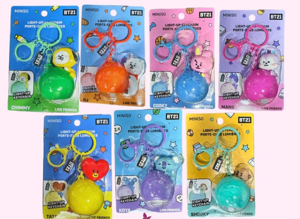 BTS BT21 X MINISO PICK-UP SALE KPOP GOODS MERCHANDISE MD OFFICIAL
