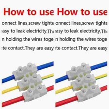 12 Position Dual Row30A Terminal Strip Screw Terminal Barrier Block 3-