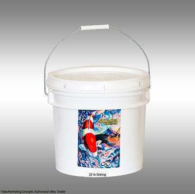 Nijikawa Professional Koi Food 22lb 7MM Sinking  :Authorized eBay Dealer: