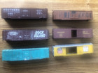 HO 6 Athearn body shells, restore / parts, Southern, Rock Island, UP, unlettered — photo 1