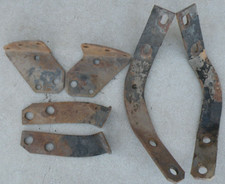 Cadillac Cad Rear Back Bumper Mounting Brackets Support Oem 63 1963