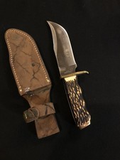 Vintage CRAFTSMAN CUSTOM BEAR SKINNER ACA EDGE Hunting Knife