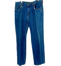 Tommy Bahama Blue Denim Straight Leg Classic Fit Stretch Jeans Men's Size 38x32