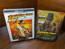Indiana Jones 4-Movie Collection  Dial of Destiny 4K NEW-Free Shipping 