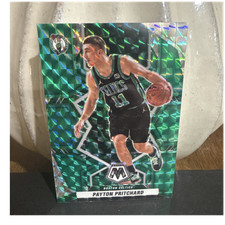 Panini Mosaic 2021-22 Payton Pritchard Green Mosaic Prizm #131 Celtics NBA