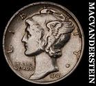 1941-D Mercury Dime- Silver- Scarce Better Date No Reserve #J2095