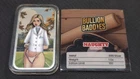 Bullion Baddies .999 Fine Silver 1oz Bar Naughty Homerun Haley
