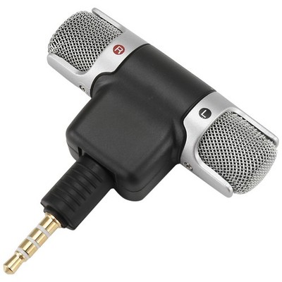  3,5 Mm Klinken Mikrofon Tragbares Stereo Mikrofon für Telefon Aufnahmen Mi5364