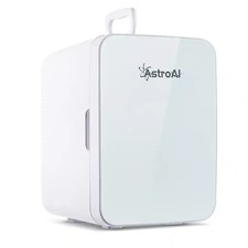 AstroAI - Mini Fridge, 10 Liter/15 Can Compact Skincare Refrigerator for Home
