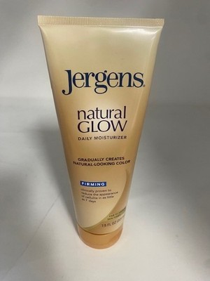 Jergens Natural Glow +Firming Self Tanner Body Lotion, Fair to Medium Skin Tone