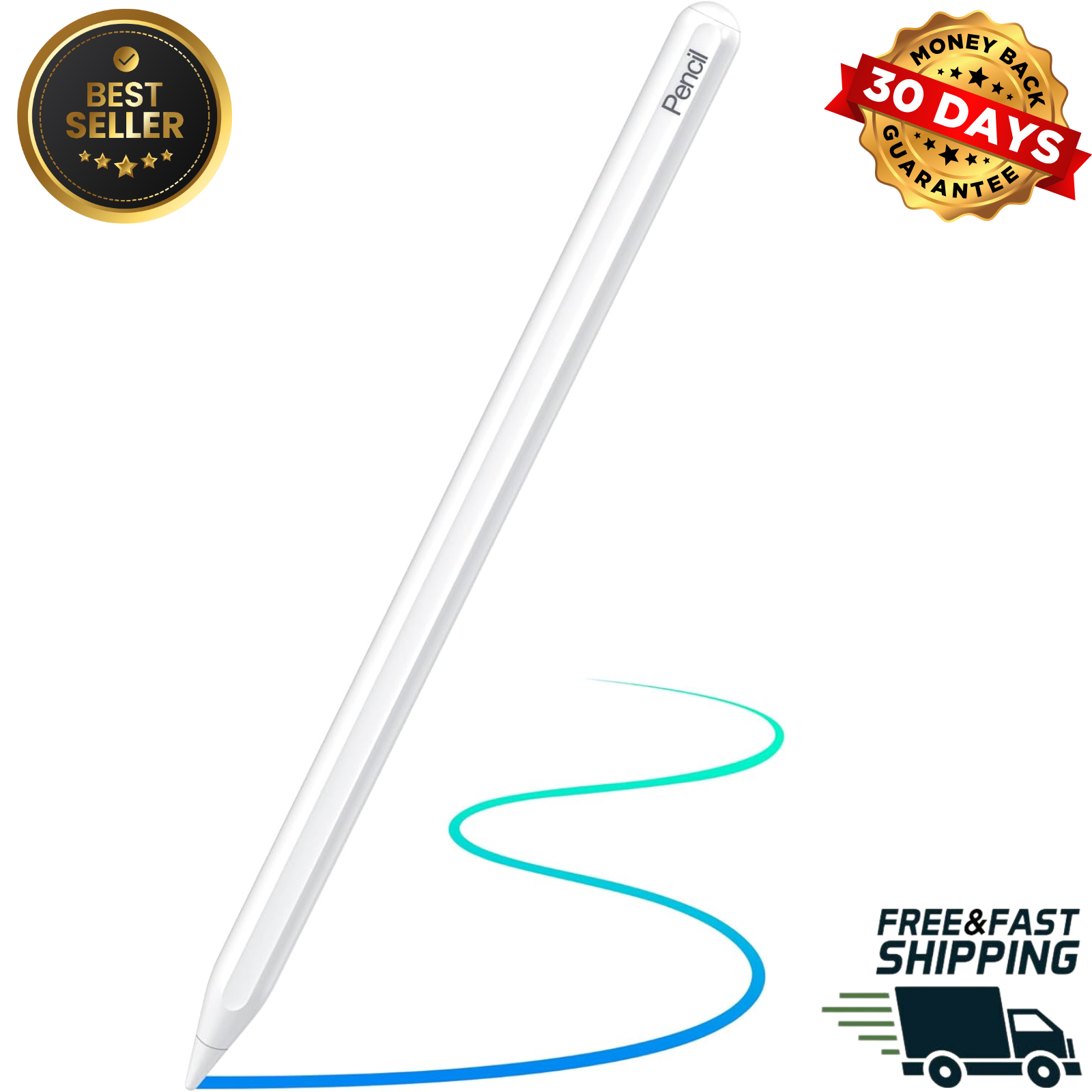 Apple iPad Pencil 2nd Gen Wireless Stylus for Air Mini Pro