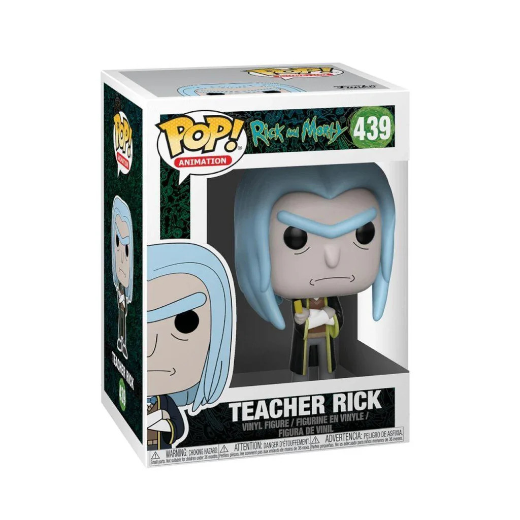Funko Pop Rick and Morty Teacher Rick 439 figurine vinyle animation collection geek