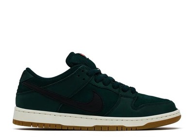 Nike SB Dunk Low Pro Deep Fir Size 11, DS BRAND NEW HALF BOX NO LID