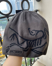 Arc'teryx Bird Head Toque Beanie Dark Grey - Orca Merino Wool Ski Hat - NWT