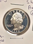 1998-S Washington Silver Proof Quarter 90% Silver Ultra Cameo Proof UNC