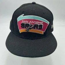 New Era Black NBA San Antonio Spurs HWC All Star Fitted 7 3/8