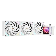 Elite Vision 360 ARGB White CPU AIO Cooler,IPS LCD Screen with 320 * 320 Reso...
