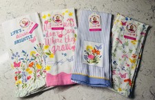 Dolly Parton Set Of 4 Wildflower Spring Collection Kitchen Towels